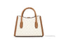 Michael Kors Gabby Small Vanilla Top Zip Curve Satchel - Estes Brands, LLC