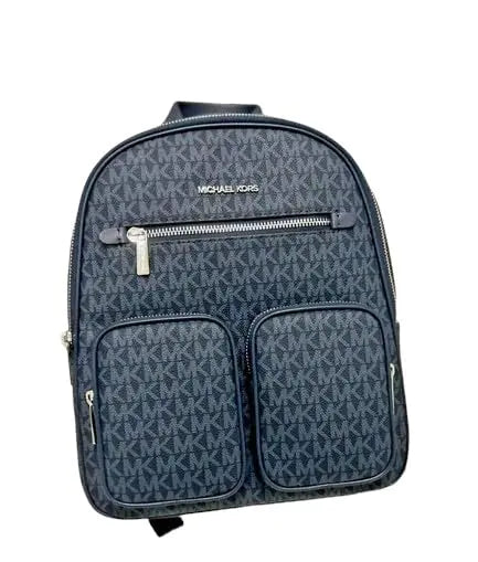 Michael Kors Jet Set Medium Fashion Pocket Function Shoulder Backpack (Admiral) - estesbrandsllc.com