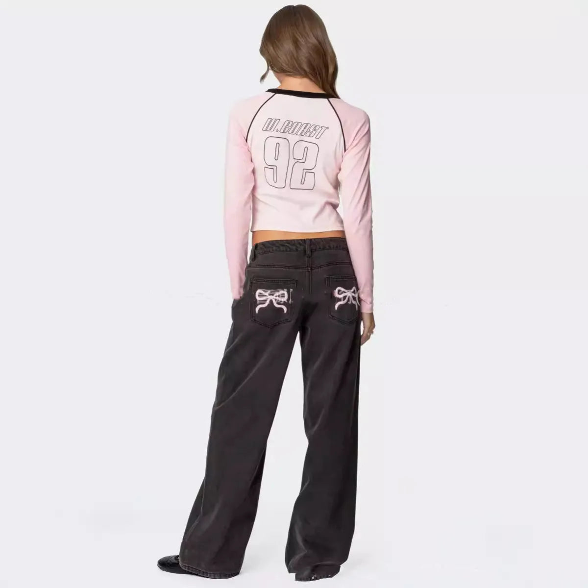 Straight Wide Leg Jeans - Estes Brands, LLC