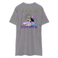 Men's Premium Tropical Neon Ride Shark T-shirt - Estes Brands, LLC