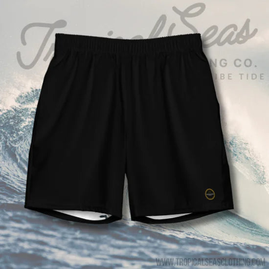 Men's Black Eco Board Shorts - Estes Brands, LLC