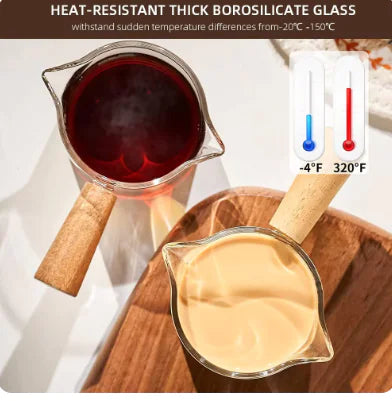 75ml Heat-Resisting Glass Espresso Measuring Cup.