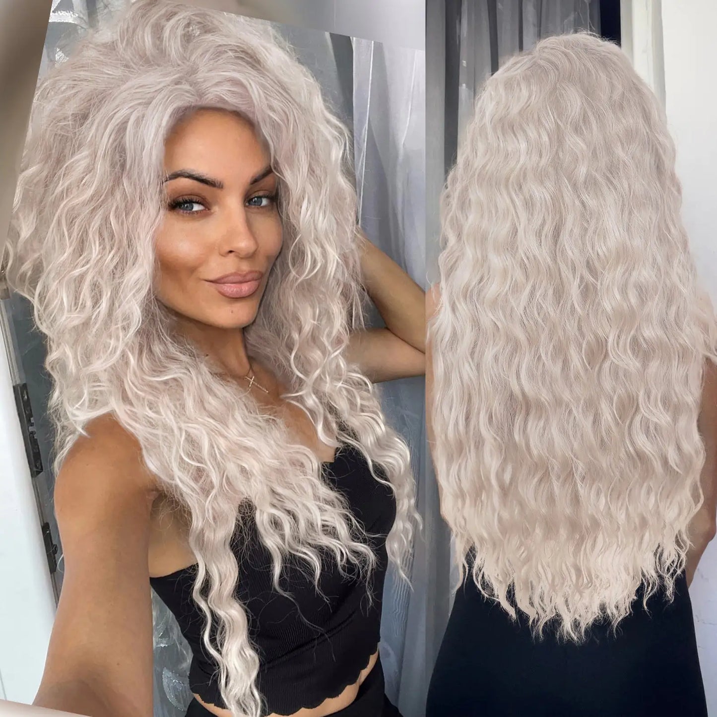 Radiant Wig with Curls