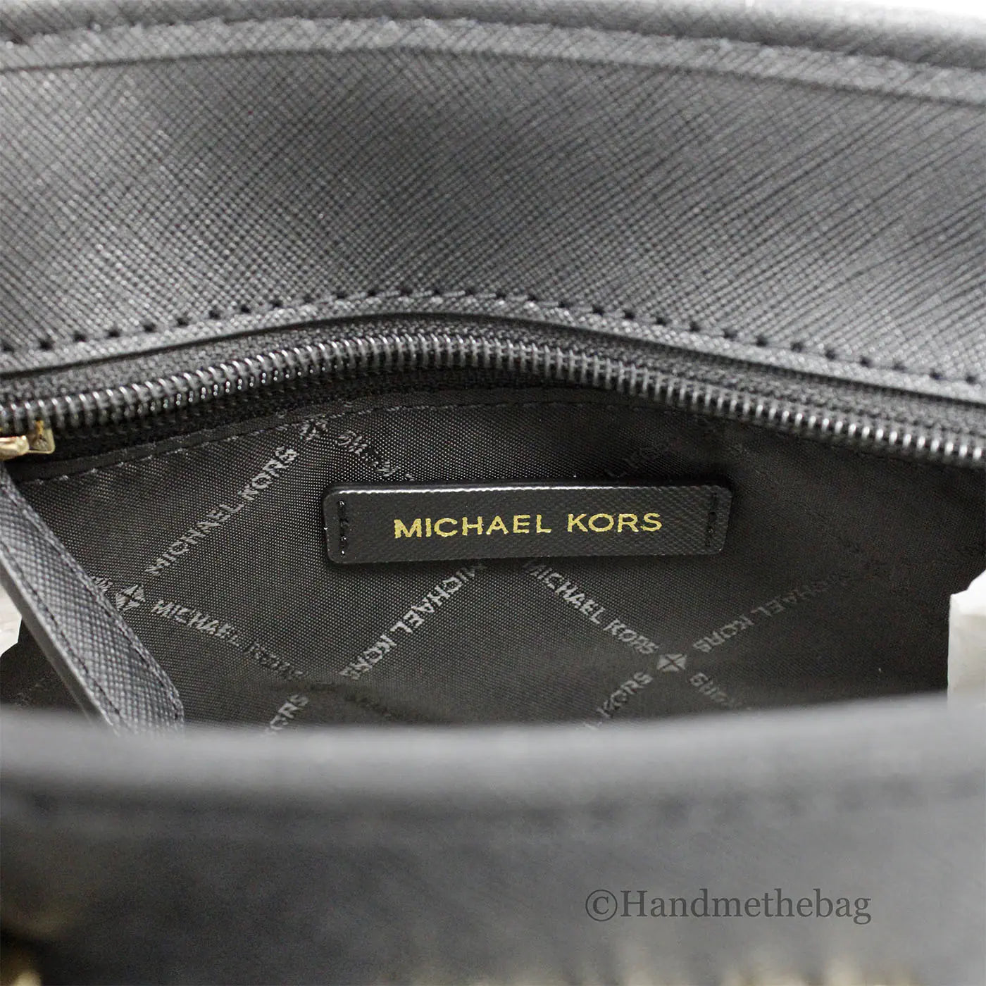 Michael Kors XS Black Carryall Tote Convertible Bag - Estes Brands, LLC