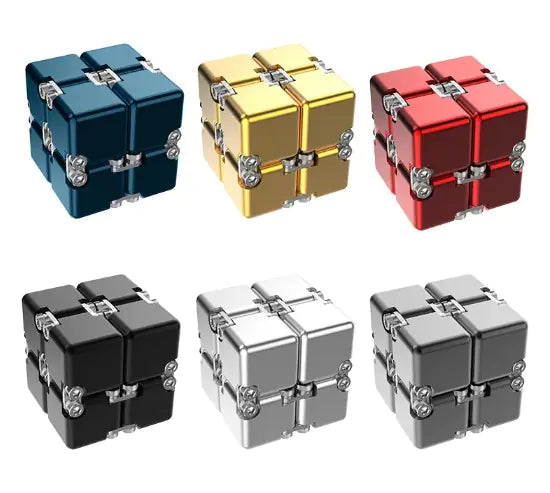 Metal Infinity Cube Stress Relief Toy - Estes Brands, LLC