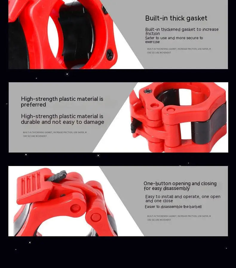 Quick Release Barbell Clamps - Estes Brands, LLC