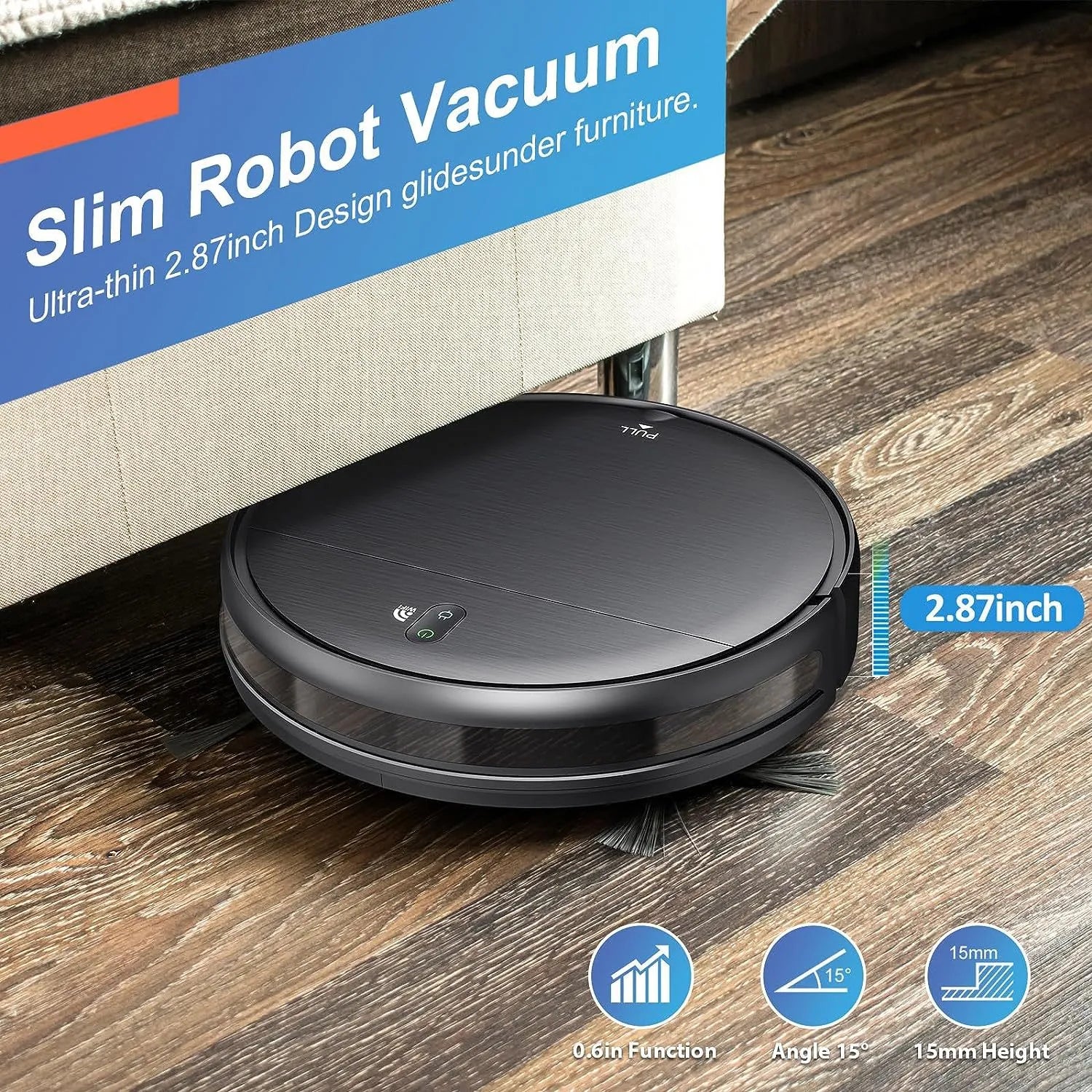 Smart Cleaning Robot: Sweep, Mop & Vacuum.