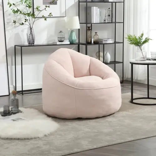 Bedding Bean Bag Sofa Chair High Pressure Foam Bean Bag Chair Material With Padded Foam Padding Compressed Bean Bag With Footrest - Estes Brands, LLC