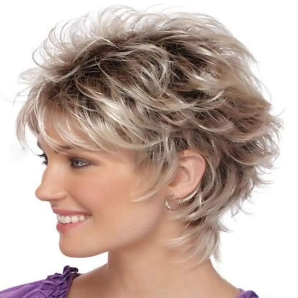 Short Blonde Pixie Wig