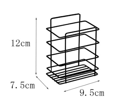 Iron Triangle Bathroom Storage Rack Set - Estes Brands, LLC