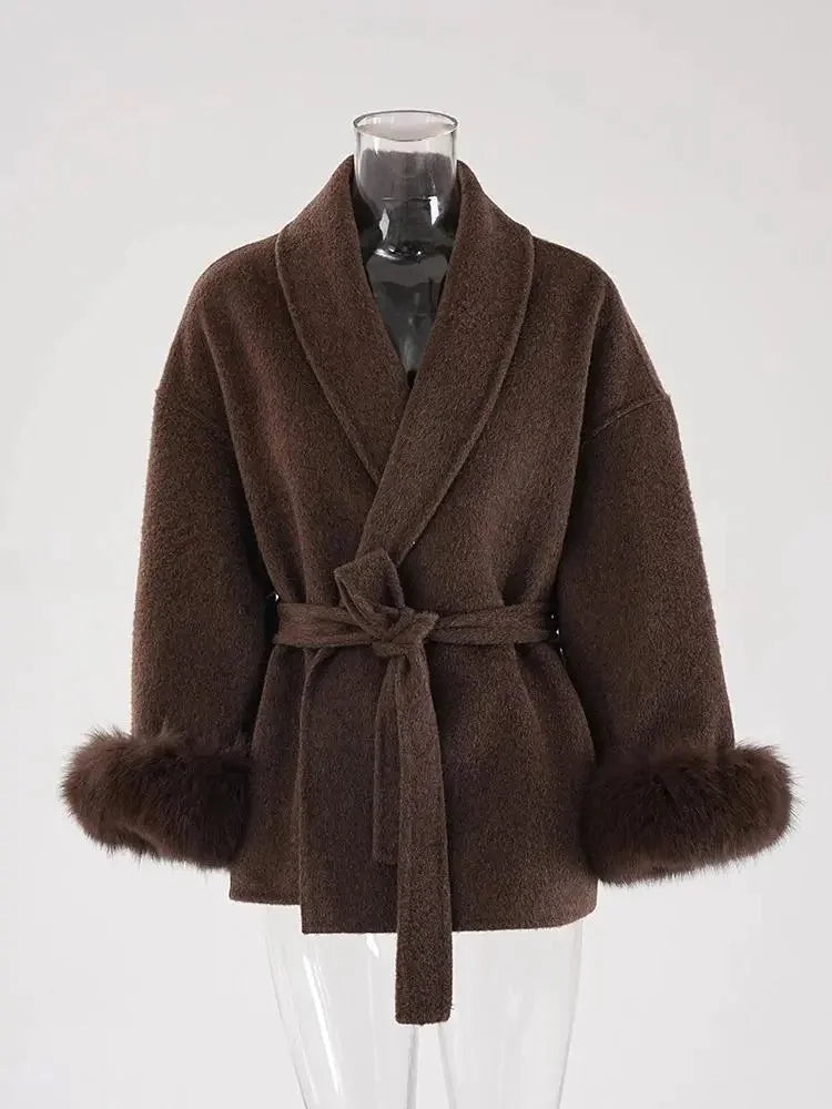 Empress Wool Coat - Estes Brands, LLC