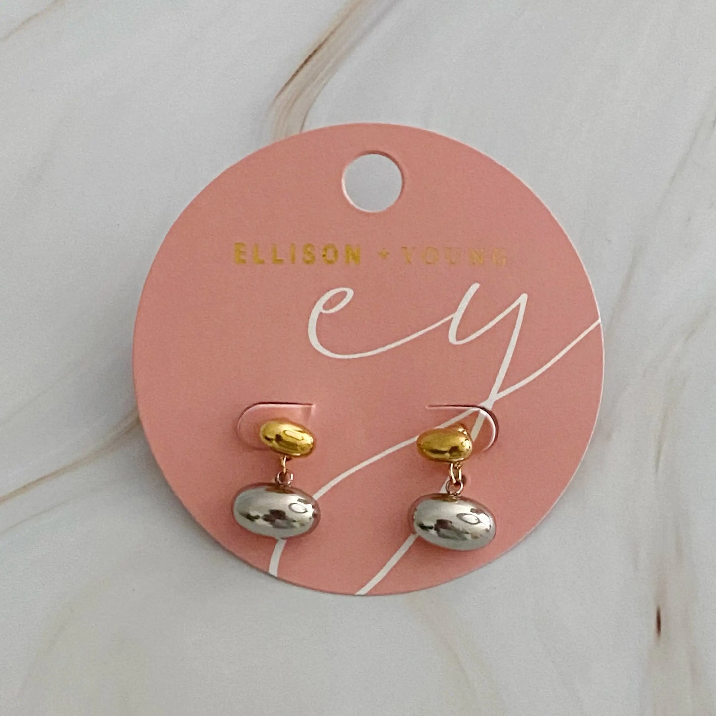 Dangling Mini Bean Earrings.