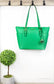 Michael Kors Charlotte Palmetto Green Large Top Zip Tote - Estes Brands, LLC