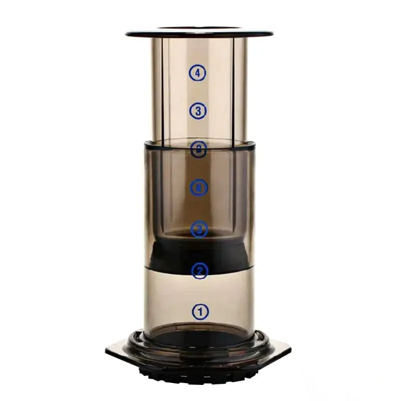 New Filter Glass Espresso Coffee Maker.