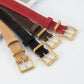 Women's Suede Leather Belt - estesbrandsllc.com