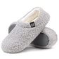 RockDove Women's Teddy Fleece Closed Back Indoor Slipper 8.5 Violet.