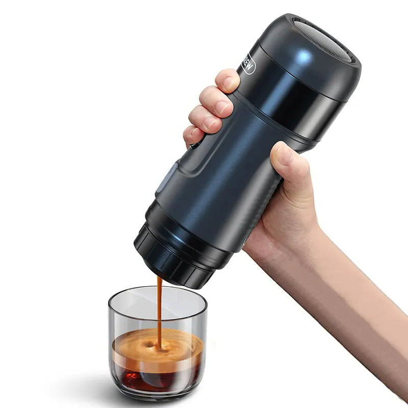 Italian Espresso Outdoor Mini Handheld Fully Automatic Coffee Maker.