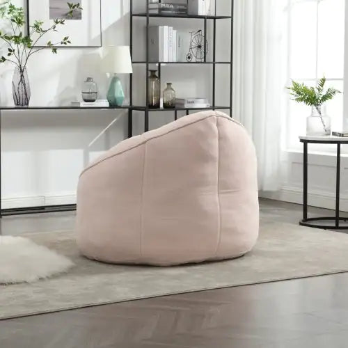 Bedding Bean Bag Sofa Chair High Pressure Foam Bean Bag Chair Material With Padded Foam Padding Compressed Bean Bag With Footrest - Estes Brands, LLC