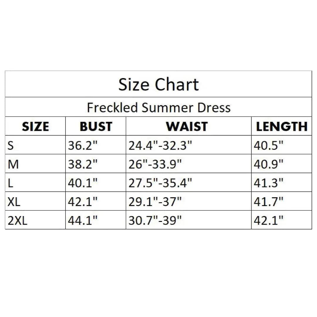 Freckled Summer Dress - Estes Brands, LLC