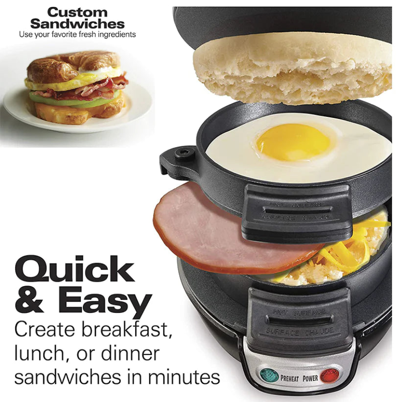 Burger machine Sandwich machine Home breakfast machine Omelette toaster.