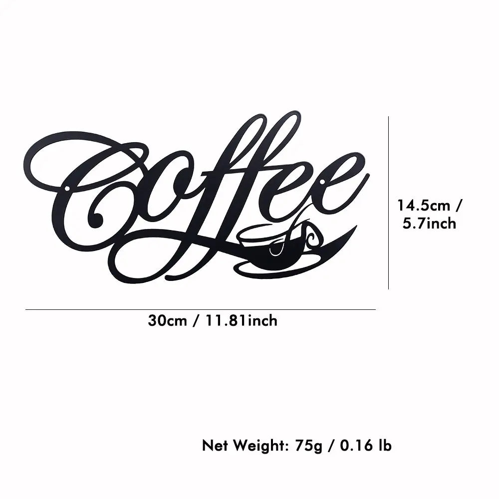 Coffee Wall Sign.