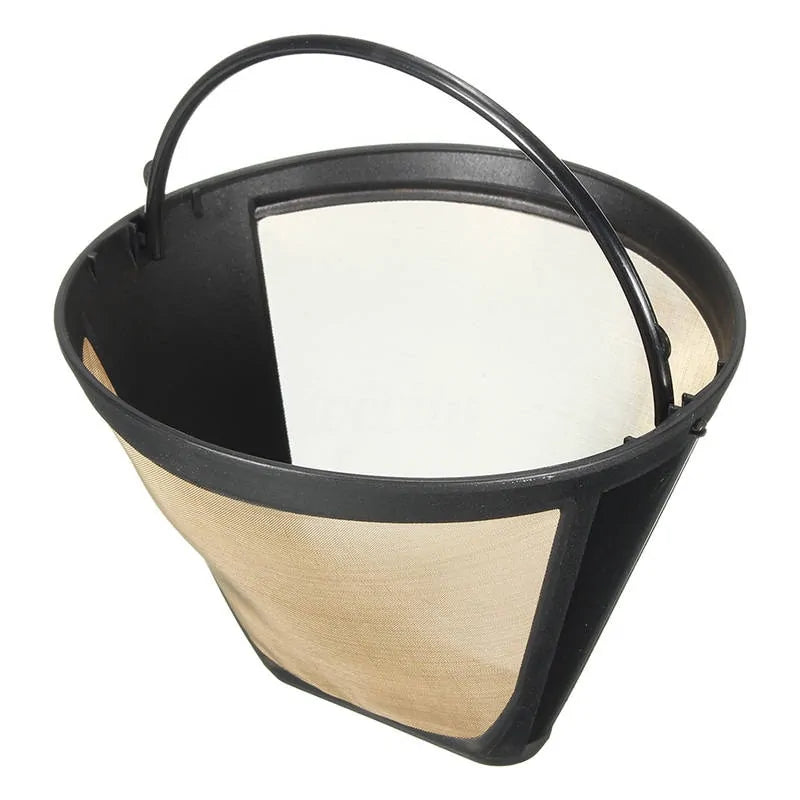 Permanent Reusable Cone Shape Coffee Filter.