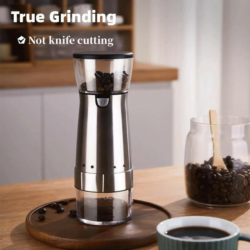 Portable Electric Coffee Grinder.