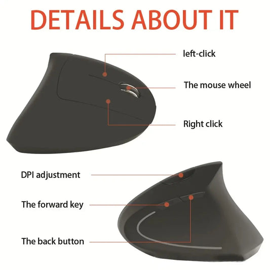 Wireless Vertical Mouse - estesbrandsllc.com