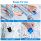 Vacuum Storage Bag For Travel With Electric Pump - Estes Brands, LLC