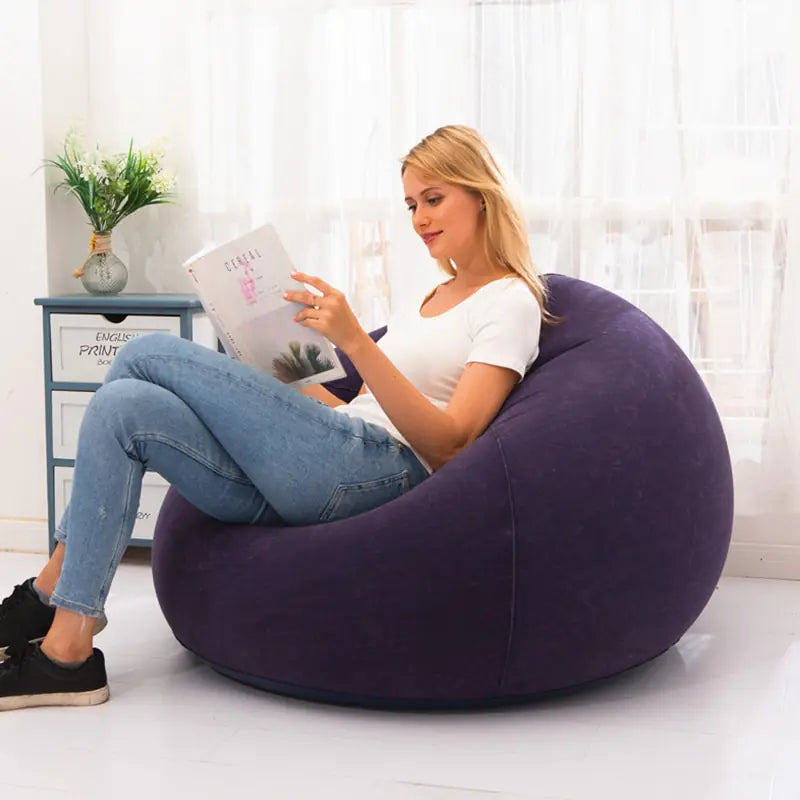 Lazy Inflatable Sofa Chair - Estes Brands, LLC