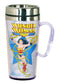 Spoontiques - Insulated Travel Mug - Wonder Woman Coffee Cup - Coffee Lovers Gift - Funny Coffee Mug - 14 oz - Multi - Estes Brands, LLC